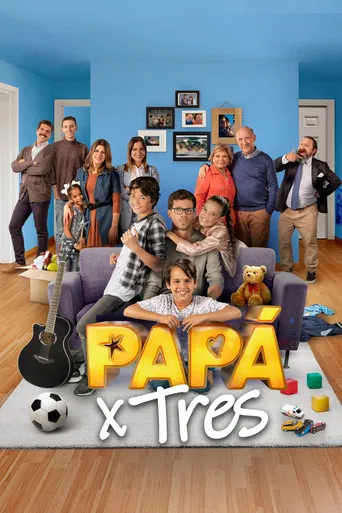 Papá X Tres poster