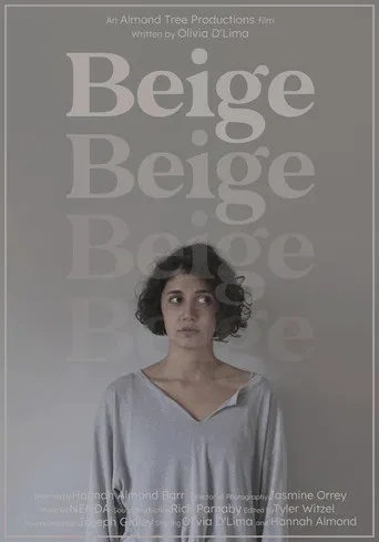Beige poster