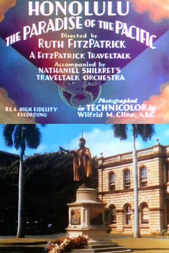 Honolulu: The Paradise of the Pacific poster