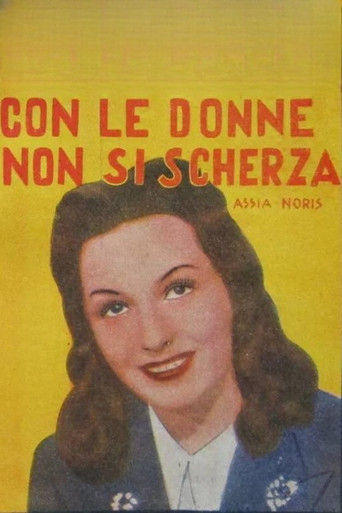 Con le donne non si scherza poster