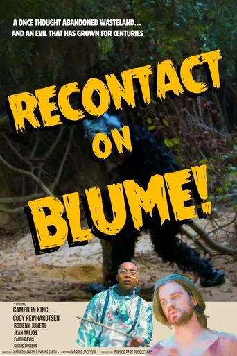 Recontact on Blume poster