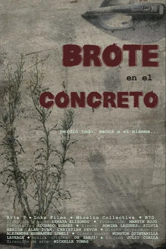 Brote en el concreto poster
