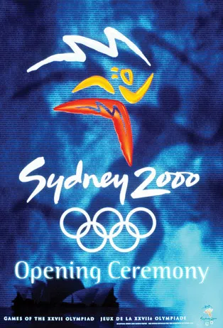 Sydney 2000 Olympic Opening Ceremony poster
