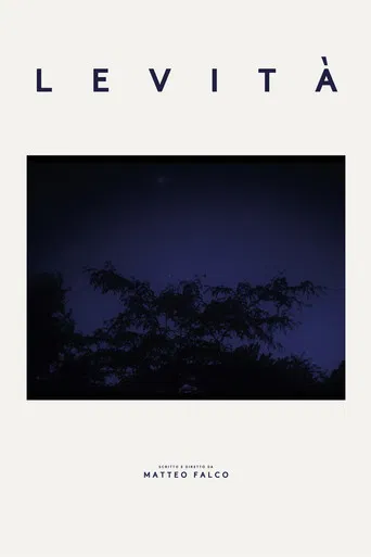LEVITÀ poster