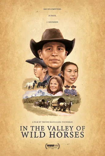 In the Valley Of Wild Horses poster