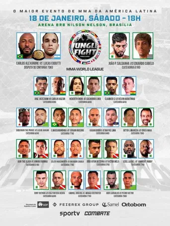 Jungle Fight 134: MMA World League poster