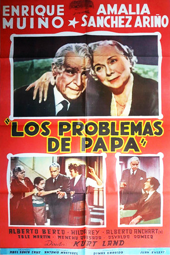 Los problemas de papá poster