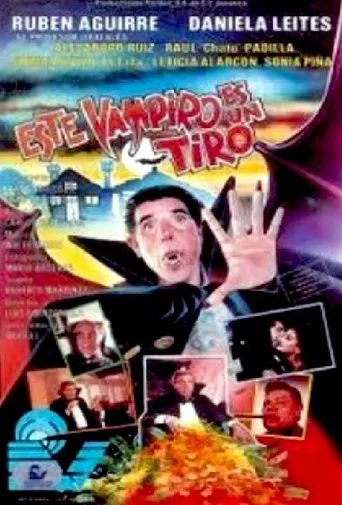 Este vampiro es un tiro poster