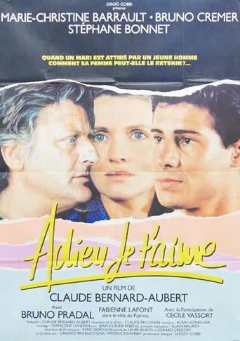 Adieu, je t'aime poster
