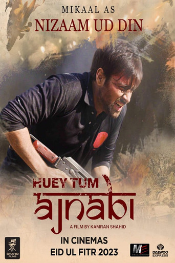 Huey Tum Ajnabi poster
