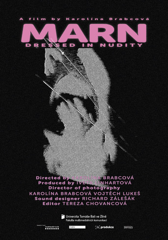 MARN, dressed in nudity poster