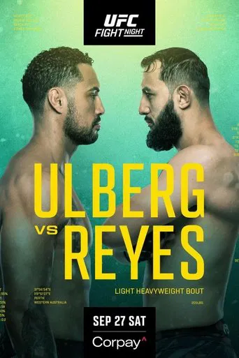 UFC Fight Night 260: Ulberg vs. Reyes poster