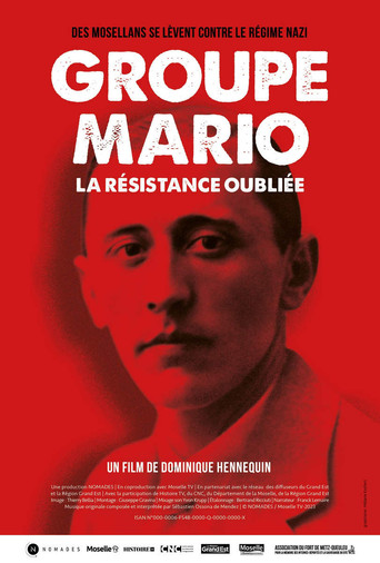 Groupe Mario, la résistance oubliée poster
