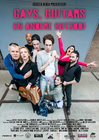 Gays, guitars en andere kutzooi poster