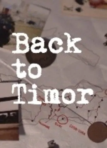 Back to Timor poster