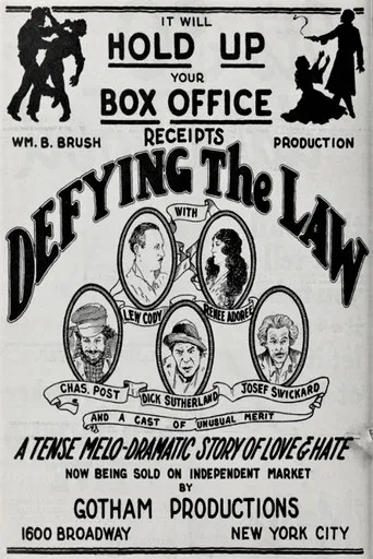 Defying the Law poster