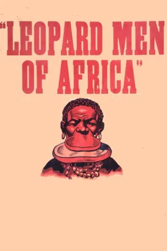 Leopard Men of Africa poster