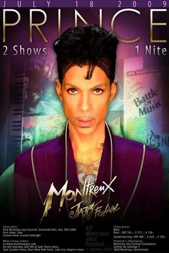 Prince - Montreux Jazz Festival (Late Show) poster