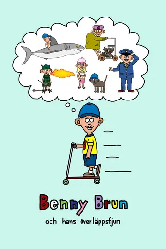 Benny Brun och hans överläppsfjun poster