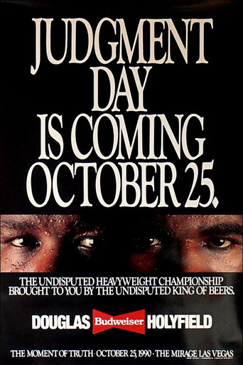 Evander Holyfield vs Buster Douglas poster
