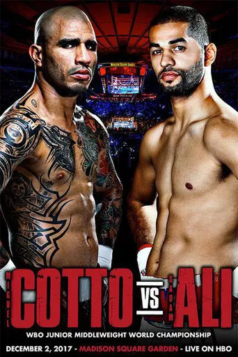 Miguel Cotto vs. Sadam Ali poster