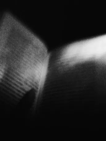 bleared eyes of blue glass poster