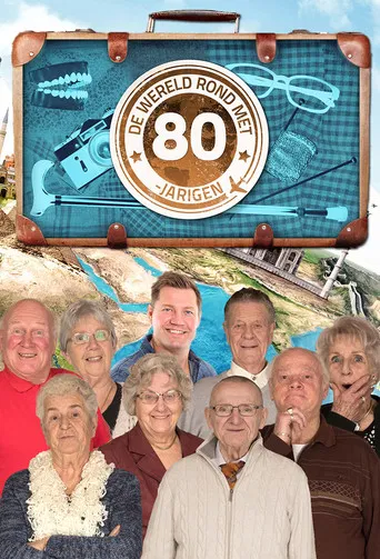 De wereld rond met 80-jarigen poster