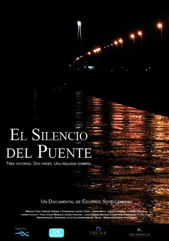 El silencio del puente poster