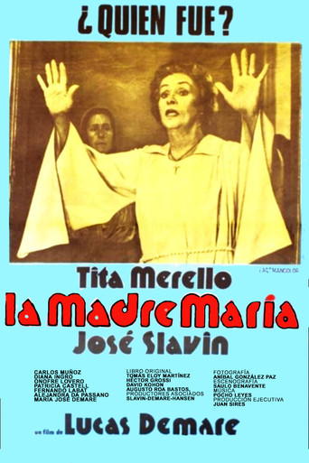 La madre María poster