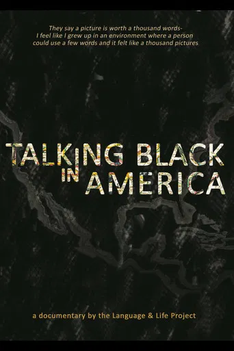 Talking Black in America poster