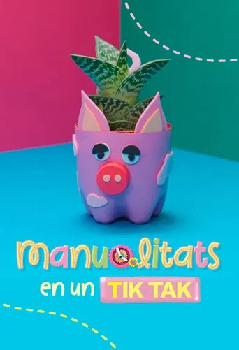 Manualitats en un tik tak poster