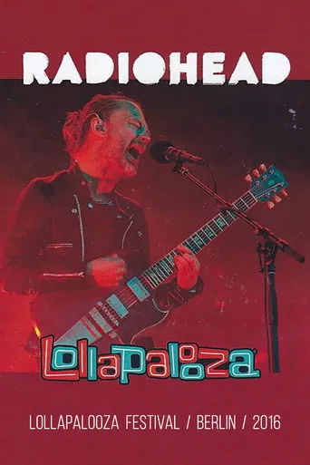 Radiohead: Lollapalooza Festival Berlin 2016 poster