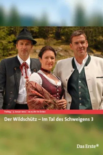 Der Wildschütz - Im Tal des Schweigens 3 poster