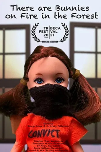 There Are Bunnies On Fire In The Forest poster