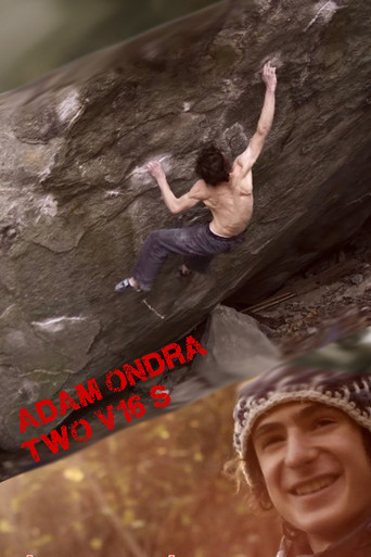 Adam Ondra - Two V16 poster
