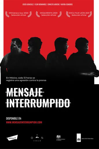 Mensaje interrumpido poster