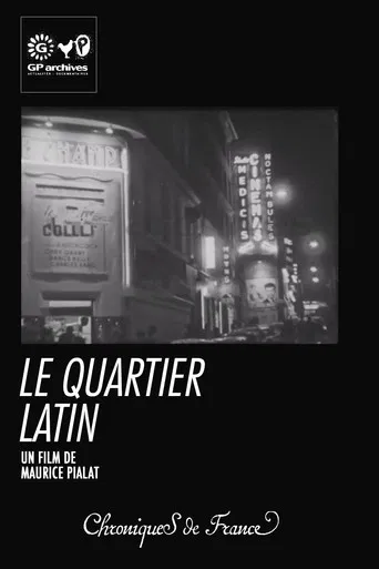 Le Quartier Latin poster