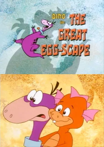 Dino in The Great Egg-Scape poster