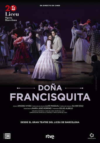 Doña Francisquita Gran Teatre del Liceu poster