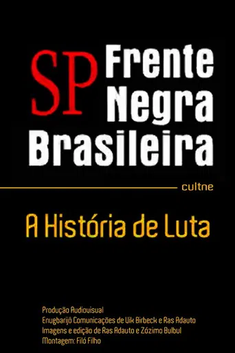 Frente Negra Brasileira poster