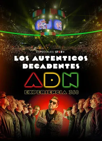 Los Auténticos Decadentes | ADN Experiencia 360° poster