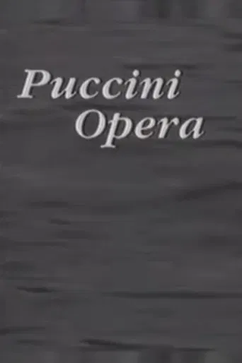 Puccini/Opera poster