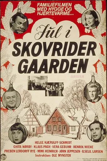 Jul i Skovridergaarden poster