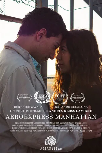Aeroexpress Manhattan poster