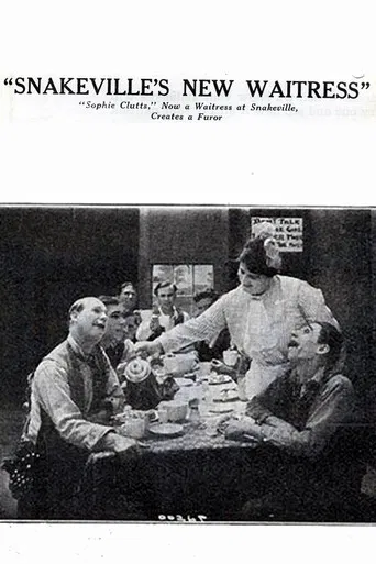 Snakeville's New Waitress poster