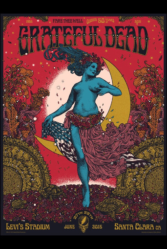 Grateful Dead: Fare Thee Well - 50 Years of Grateful Dead (Santa Clara) poster