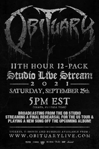Obituary - 11th Hour 12-Pack Live Stream poster