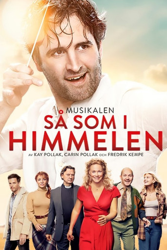 Så som i himmelen - musikalen poster