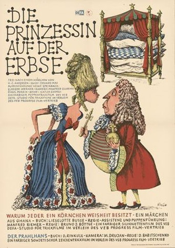 Die Prinzessin auf der Erbse poster