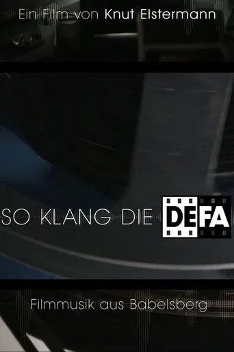 That's How DEFA Sounded: Film Music from Babelsberg poster